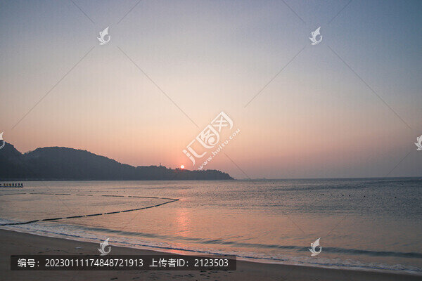 小梅沙看日出