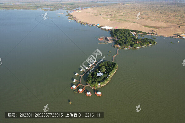 寧夏沙湖景區(qū)風(fēng)光