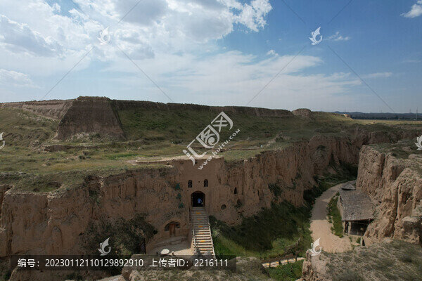 寧夏水洞溝景區(qū)風光