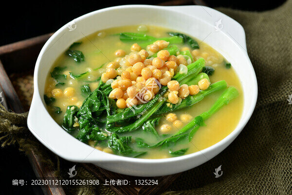 豆湯菜心