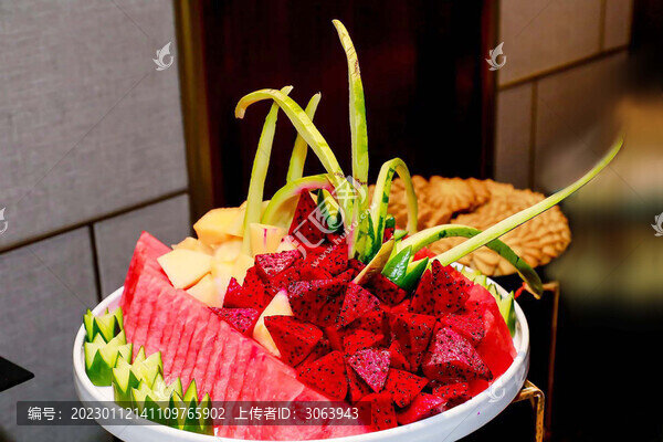 火龍果拼盤(pán)