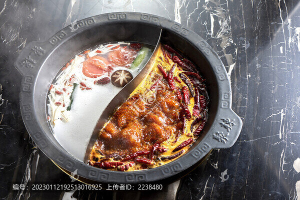 鴛鴦鍋底
