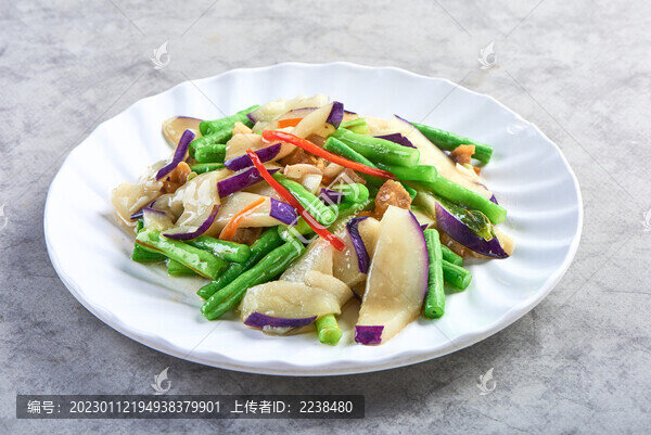 茄子炒豆角