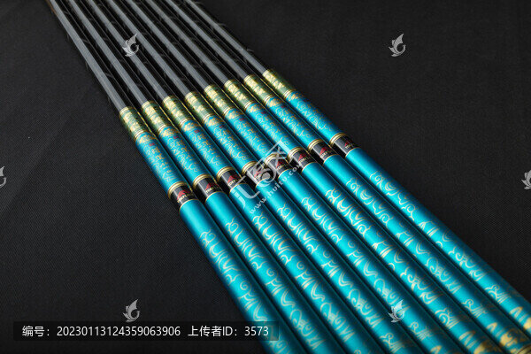 魚竿特寫