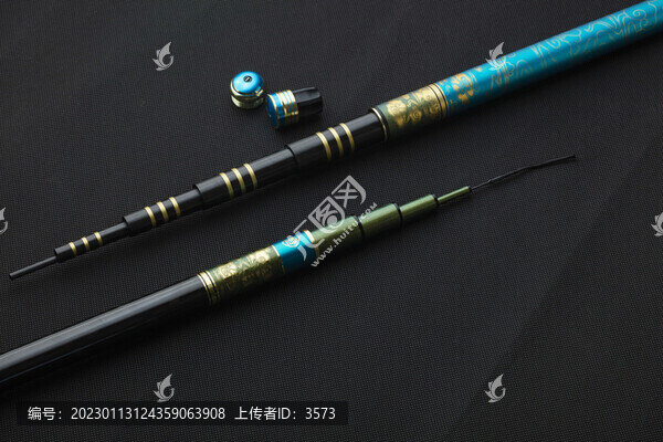 魚竿特寫