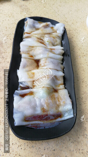 香菇瘦肉腸粉