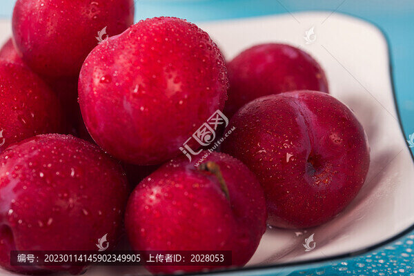 水果李子特寫(xiě)圖片