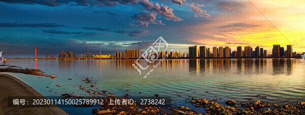 杭州錢江新城城市風(fēng)光