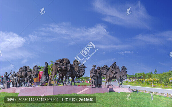 鄂爾多斯康鎮(zhèn)雕塑