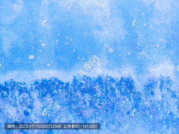 藍色背景