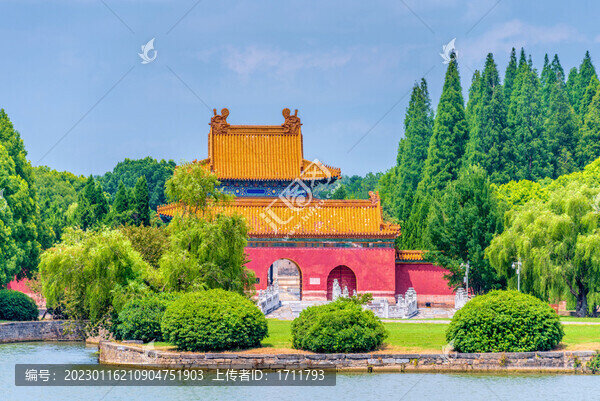 中國湖北荊門鐘祥明顯陵