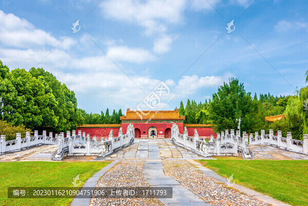 中國湖北荊門鐘祥明顯陵