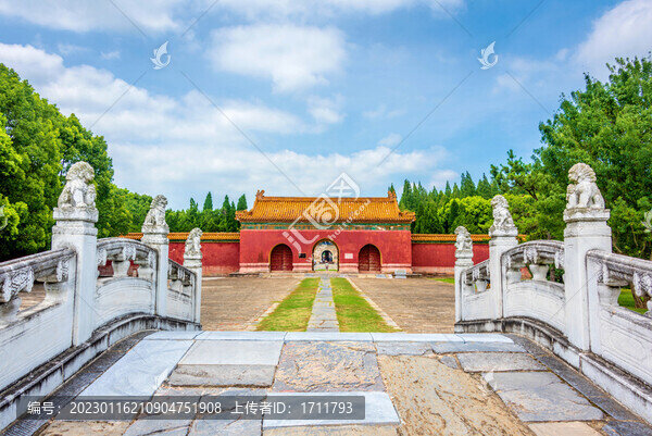 中國湖北荊門鐘祥明顯陵