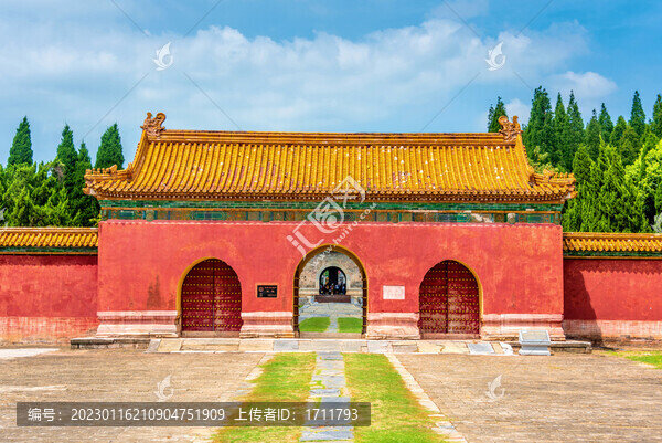 中國湖北荊門鐘祥明顯陵