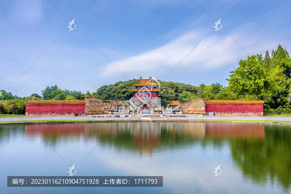 中國湖北荊門鐘祥明顯陵