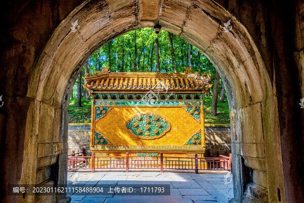 中國湖北荊門鐘祥明顯陵