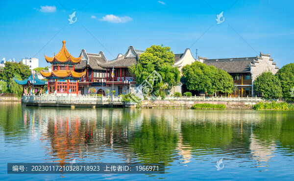寧波月湖公園風(fēng)光