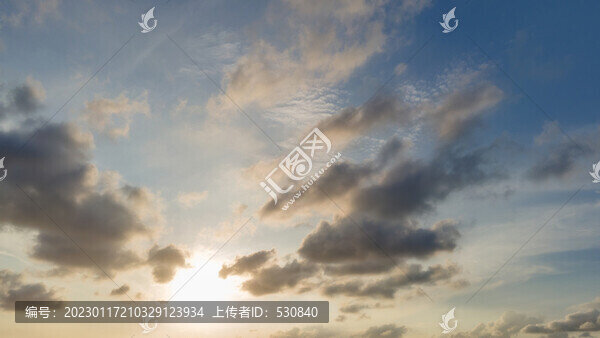天空背景橫構(gòu)圖