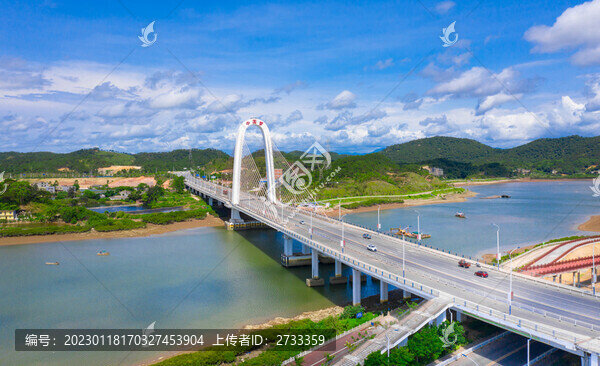 防城港市針魚嶺中國(guó)夢(mèng)大橋