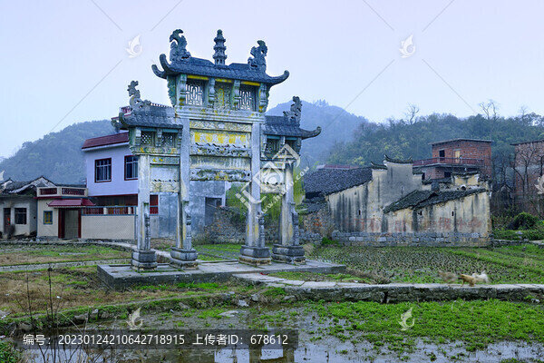 灌陽(yáng)縣月嶺村古牌坊