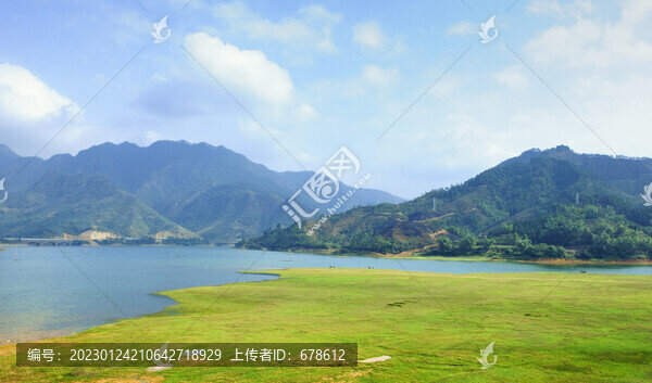 水庫湖泊景觀