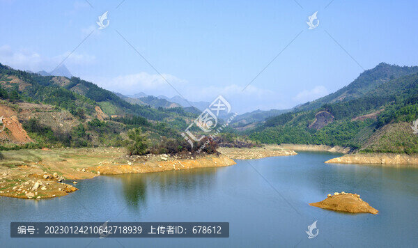 水庫(kù)湖泊景觀