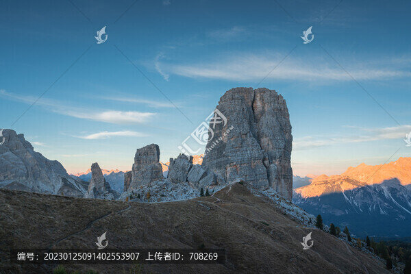 意大利多洛米蒂山區(qū)自然風(fēng)景