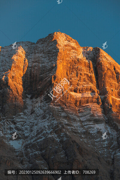 意大利多洛米蒂山區(qū)自然風(fēng)景