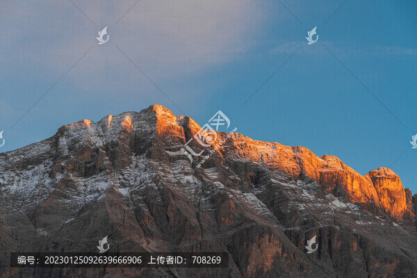 意大利多洛米蒂山區(qū)自然風(fēng)景