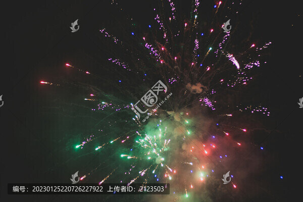 煙花特寫