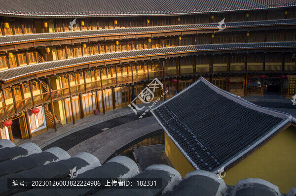 土樓環(huán)興樓建筑景觀