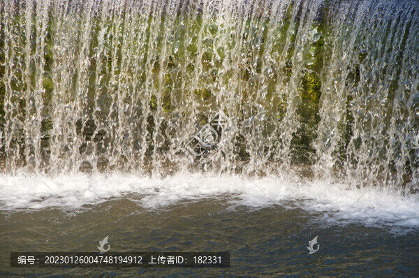 水幕瀑布