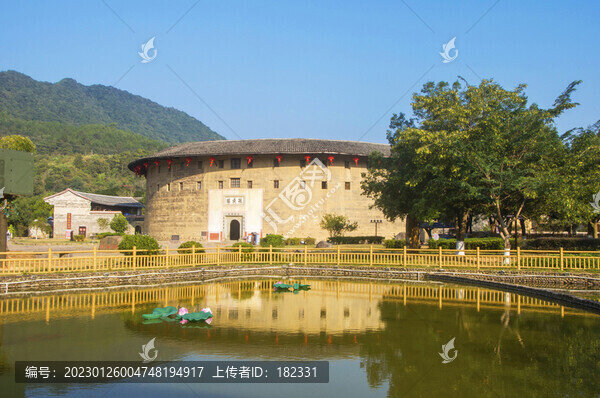 福建土樓風光振成樓