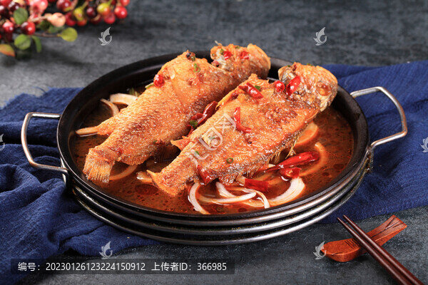 平鍋小黃魚