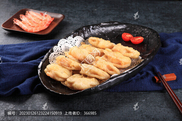 鮮蝦肉藕夾