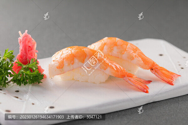 熟蝦手握壽司