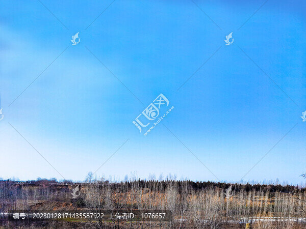 秦嶺山下丘陵