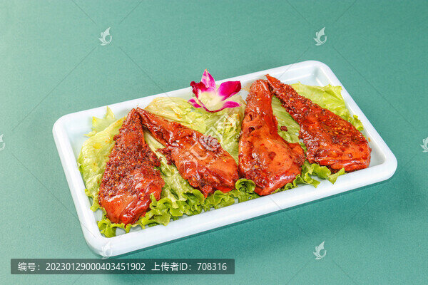 麻辣鴨頭