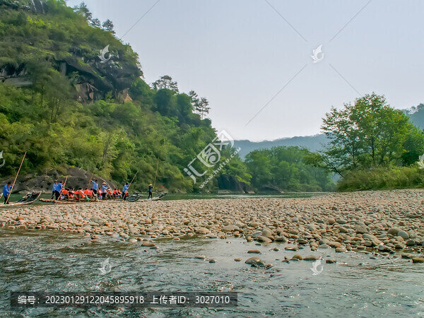 武夷山九曲溪漂流