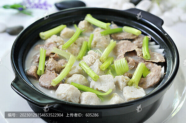 蘿卜絲煮四寶丸