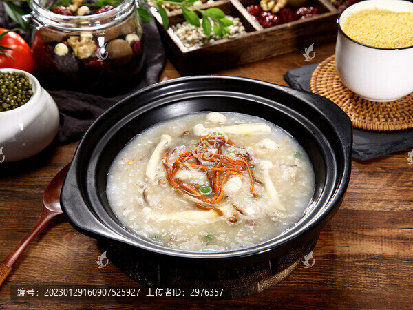 菌菇粥