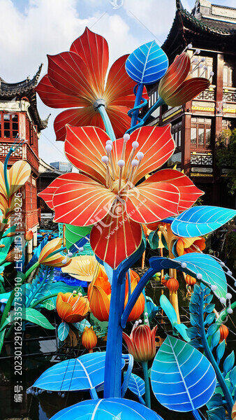 上海豫園城隍廟兔年春節(jié)花燈