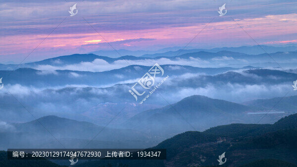 紫溪山云海
