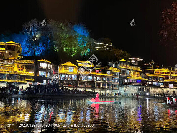 鳳凰古城夜景