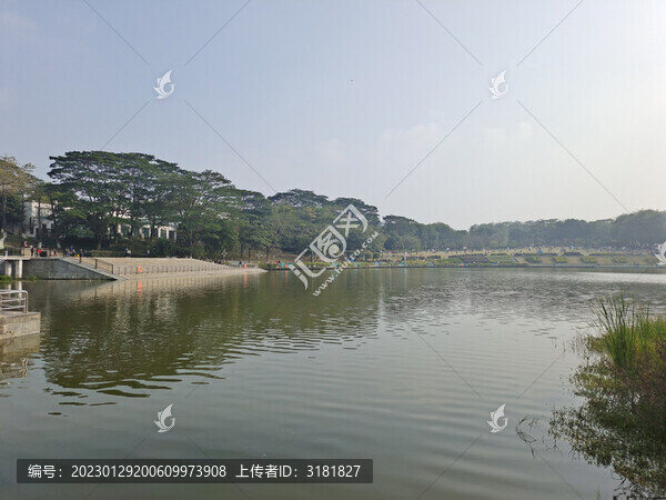 湖光山色