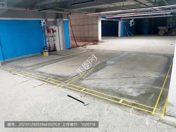 地下停車場(chǎng)劃線