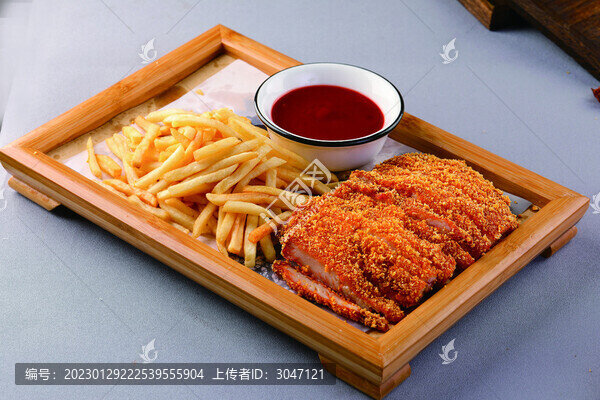 薯?xiàng)l雞排