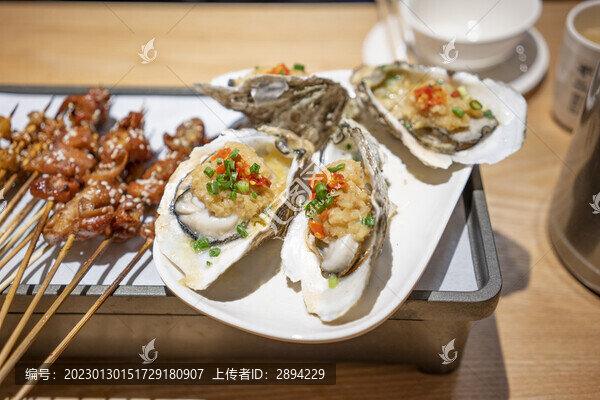 烤生蠔