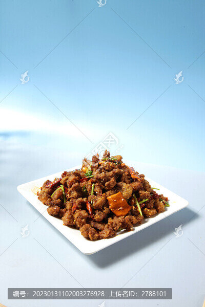 香酥孜然肉丁