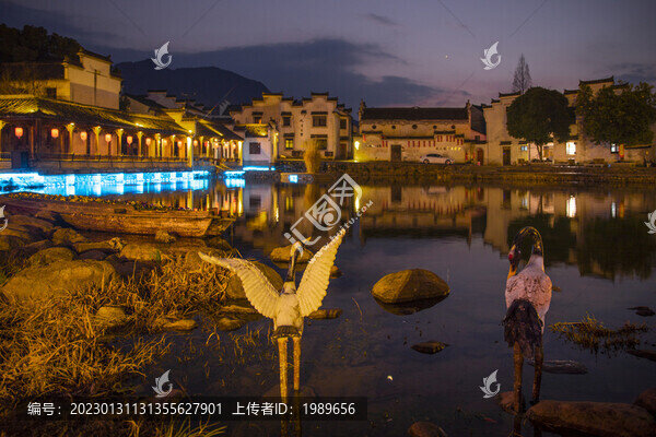 龍門古鎮(zhèn)夜景